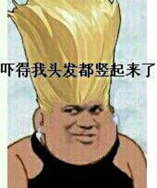 吓得我头发都竖起来了