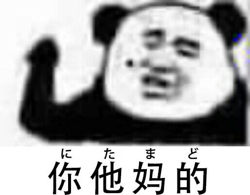 你他妈的