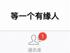 等一个有缘人（微信加好友）