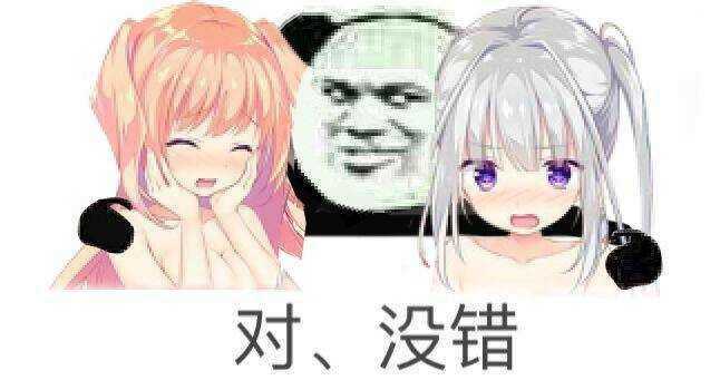 对、没错