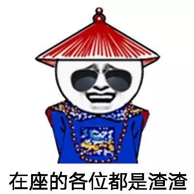 在座的各位都是渣渣