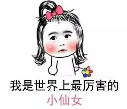 我是世界上最厉害的小仙女