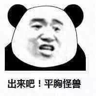 出来吧！平胸怪兽