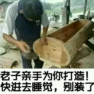 老子亲手为你打造快进去睡觉，别装了