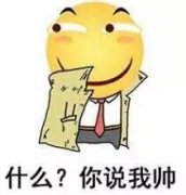 什么？你说我帅