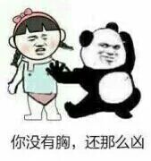 你没有胸，还那么凶