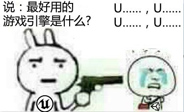 说：最好用的游戏引擎是什么？（U...Unity）