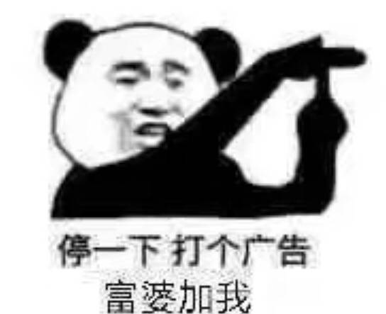 停一下，打个广告富婆加我