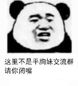 这里不是平胸妹交流群，请你闭嘴