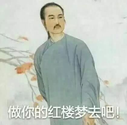 做你的红楼梦去吧