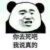 你去死吧，我说真的