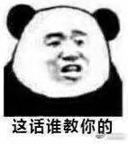 这话谁教你的