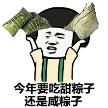 今年要吃甜粽子还是咸粽子