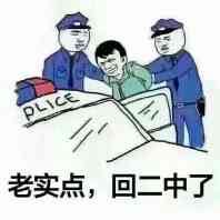 老实点，回二中了