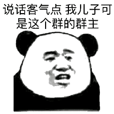 说话客气点，我儿子可是这个群的群主