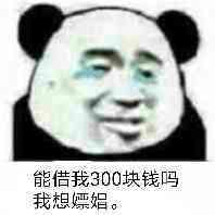 能借我300块钱吗？我想嫖娼