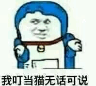 我叮当猫，无话可说