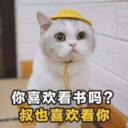 你喜欢看书吗？叔也喜欢看你