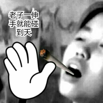 老子伸手就能碰到天