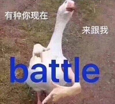 有种你现在来跟我battle