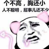 个不高，胸还小人不聪明，屁事儿还不少