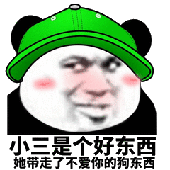 小三是个好东西，她带走了不爱你的狗东西
