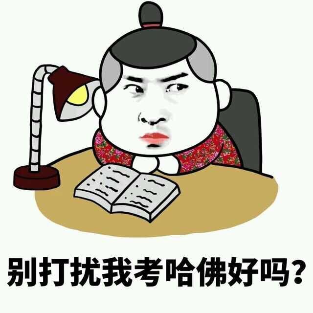 别打扰我考哈佛好吗？