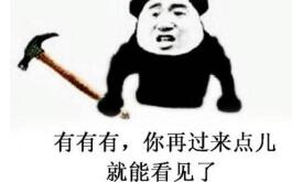 有有有，你再过来点儿就能看见了