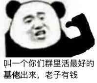 叫一个你们群里活最好的基佬出来，老子有钱