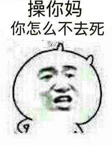 操你妈，你怎么不去死