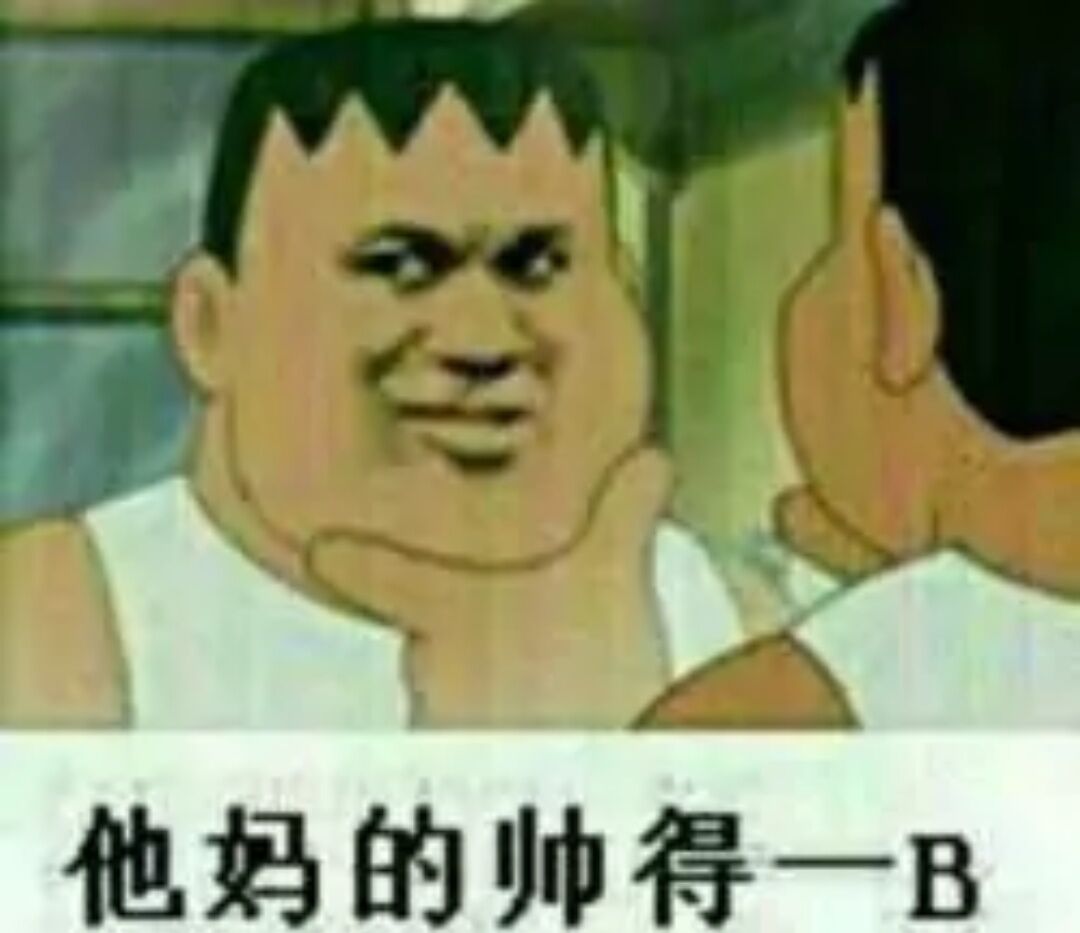 他妈的帅得一Ｂ