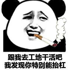 跟我去工地干活吧，我发现你特别能抬杠