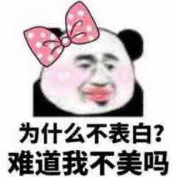 为什么不表白？难道我不美吗