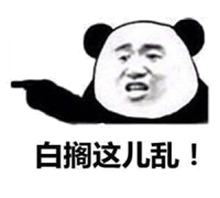 白搁这儿乱