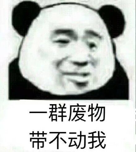 一群废物带不动我