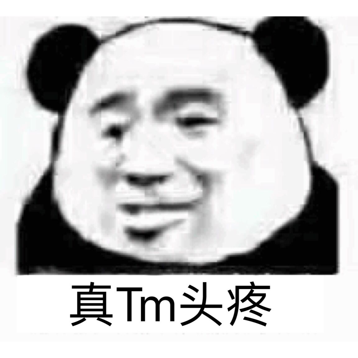 真TM头疼