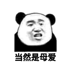 当然是母爱