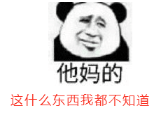 他妈的这什么东西，我都不知道