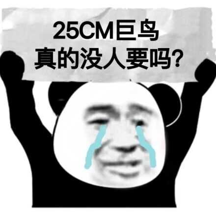 25CM巨鸟，真的没人要吗？