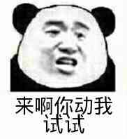 来啊，你动我