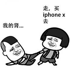 走，买iphone x去，我的肾