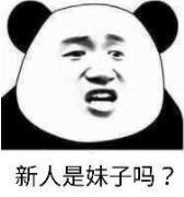 新人是妹子吗？