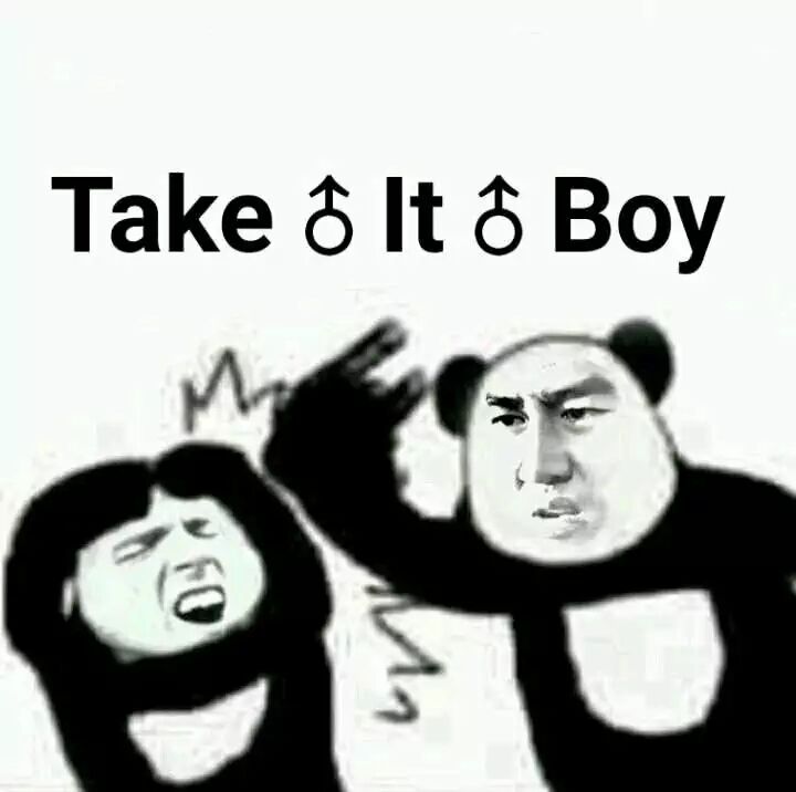 take it boy