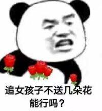 追女孩子不送几朵花能行吗？