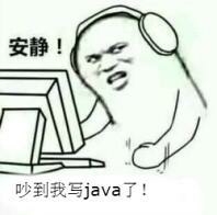 安静！吵到我写java了！