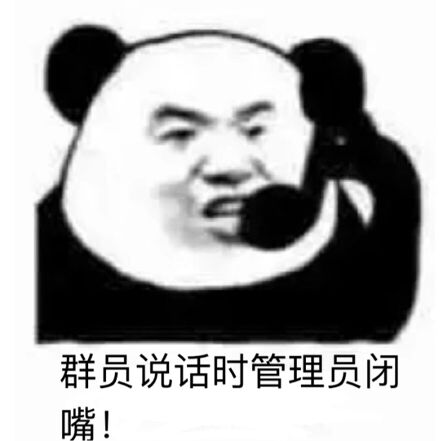 群员说话时管理员闭嘴