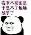 看来不发图，是平息不了这场战争了
