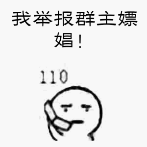 我举报群主嫖娼，打电话给110