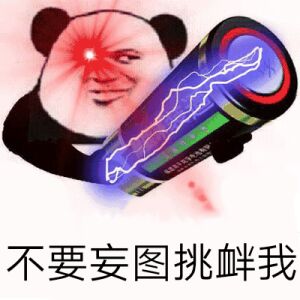 不要妄图挑衅我