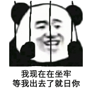 我现在在坐牢，等我出去了就日你